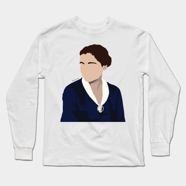 Lise Meitner Long Sleeve T-Shirt by itsaulart